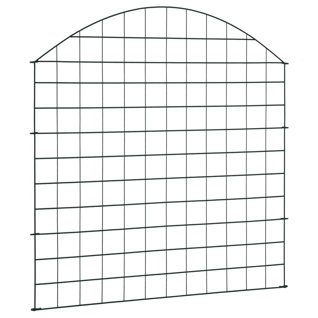 Vidaxl Fencing Conjunto Bent 77.5x78.5 cm verde