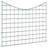 Vidaxl Fencing Set Hol Bent 77,5x64 cm vert