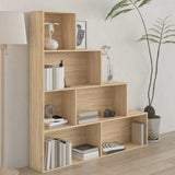 Vidaxl boekenkast kamerscherm 155x24x160 cm bewerkt hout sonoma eiken