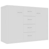 Vidaxl dressoir 88x30x65 cm bewerkt hout wit