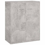 Vidaxl dressoir 60x30x75 cm bewerkt hout betongrijs