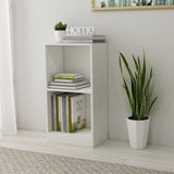 Vidaxl boekenkast 40x24x75 cm bewerkt hout wit