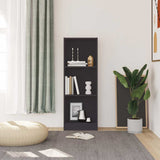 Vidaxl boekenkast met 3 schappen 40x24x109 cm bewerkt hout grijs