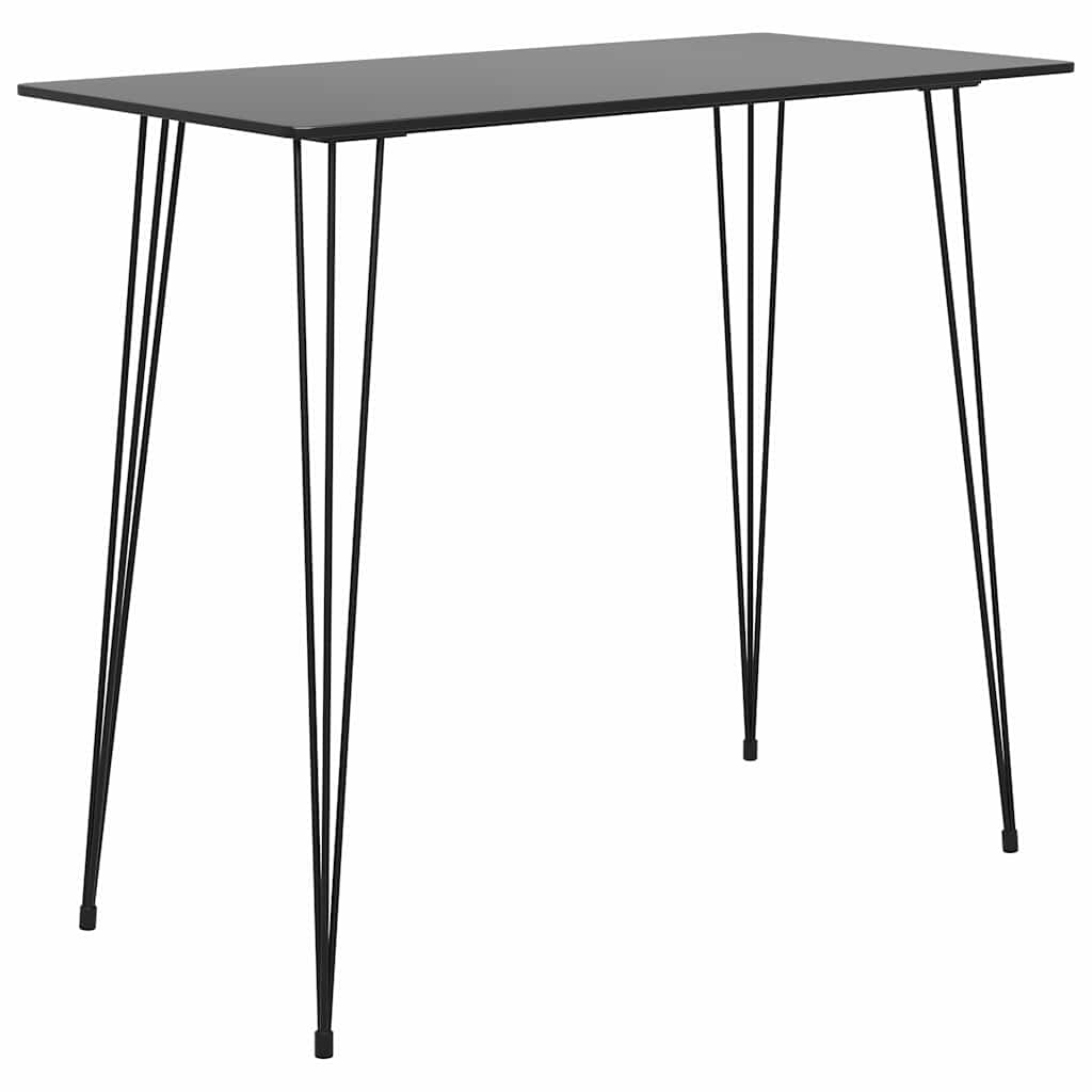 Vidaxl bartafel 120x60x105 cm zwart