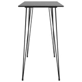 Vidaxl bartafel 120x60x105 cm zwart