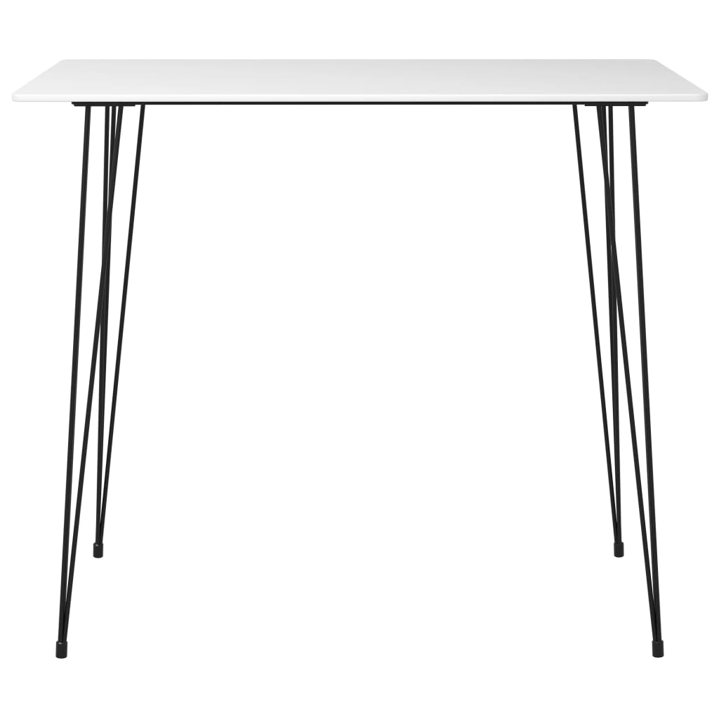 Vidaxl bartafel 120x60x105 cm wit