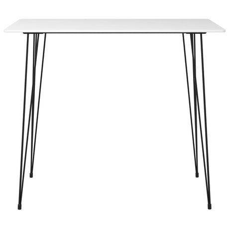 Vidaxl bartafel 120x60x105 cm wit