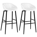 Vidaxl barstoelen 2 st wit