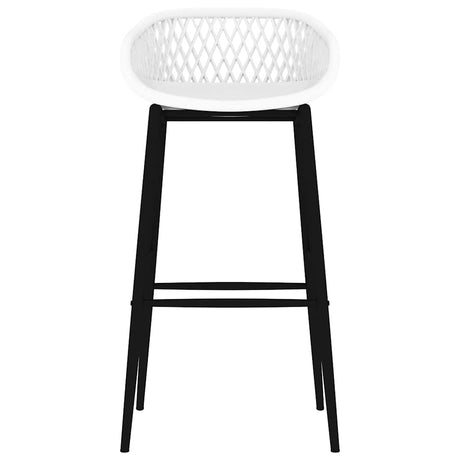 Vidaxl barstoelen 2 st wit