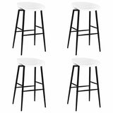 Vidaxl barstoelen 4 st wit