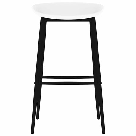 Vidaxl barstoelen 4 st wit