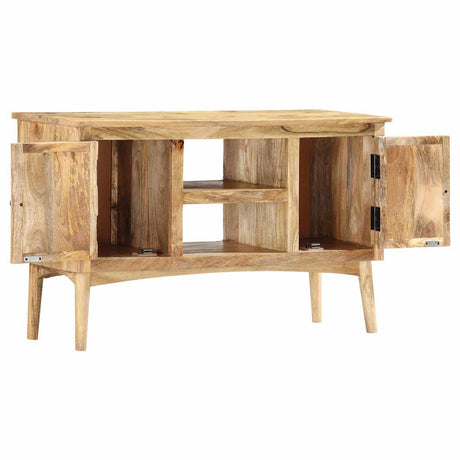 Vidaxl dressoir 100x35x60 cm massief mangohout