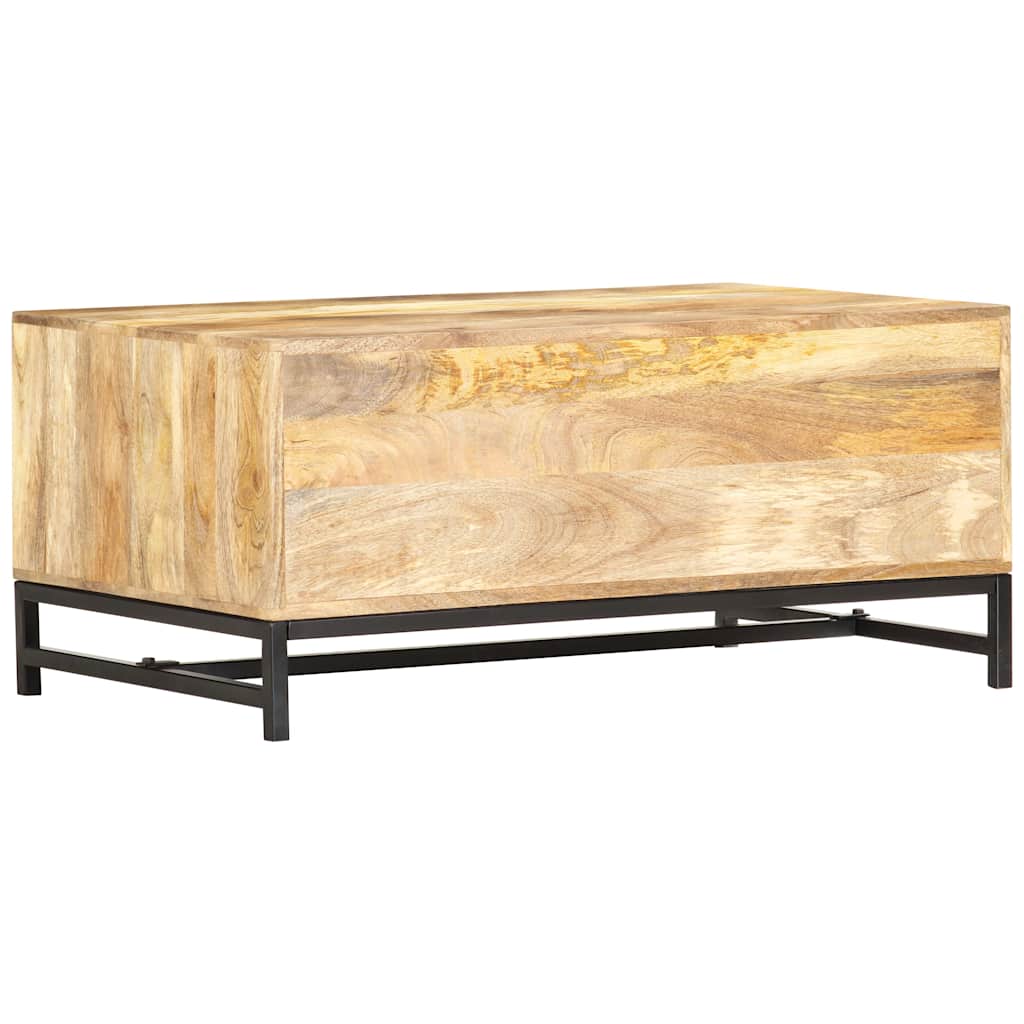 Vidaxl salontafel 90x55x40 cm massief mangohout