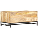 Vidaxl salontafel 90x55x40 cm massief mangohout