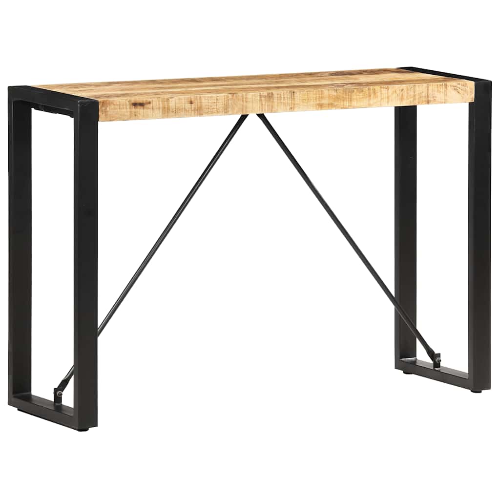 Vidaxl wandtafel 110x35x76 cm massief mangohout