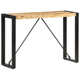 Vidaxl wandtafel 110x35x76 cm massief mangohout
