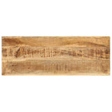 Vidaxl wandtafel 110x35x76 cm massief mangohout