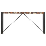 Vidaxl wandtafel 150x35x76 cm massief gerecycled hout