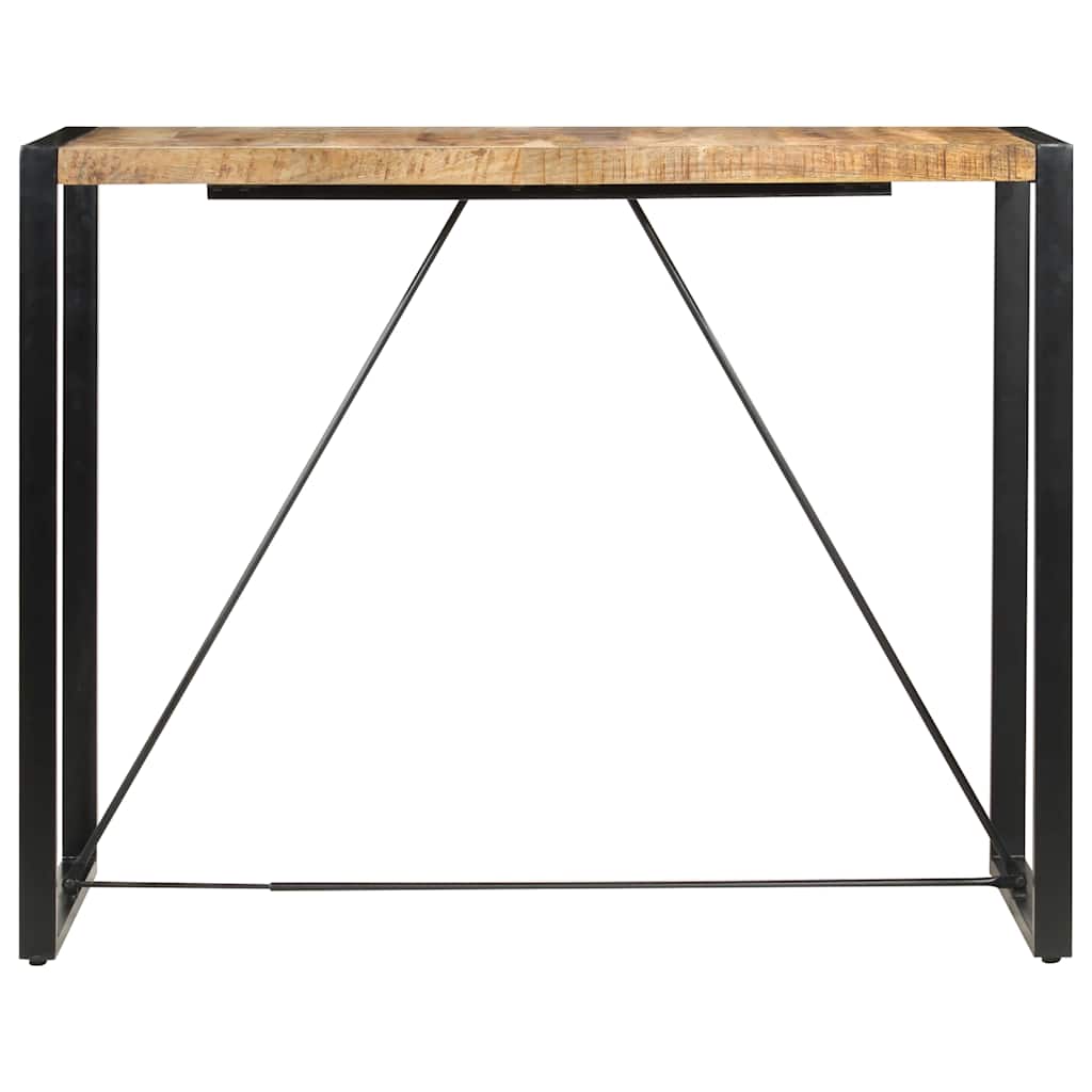 Vidaxl bartafel 140x70x110 cm massief mangohout