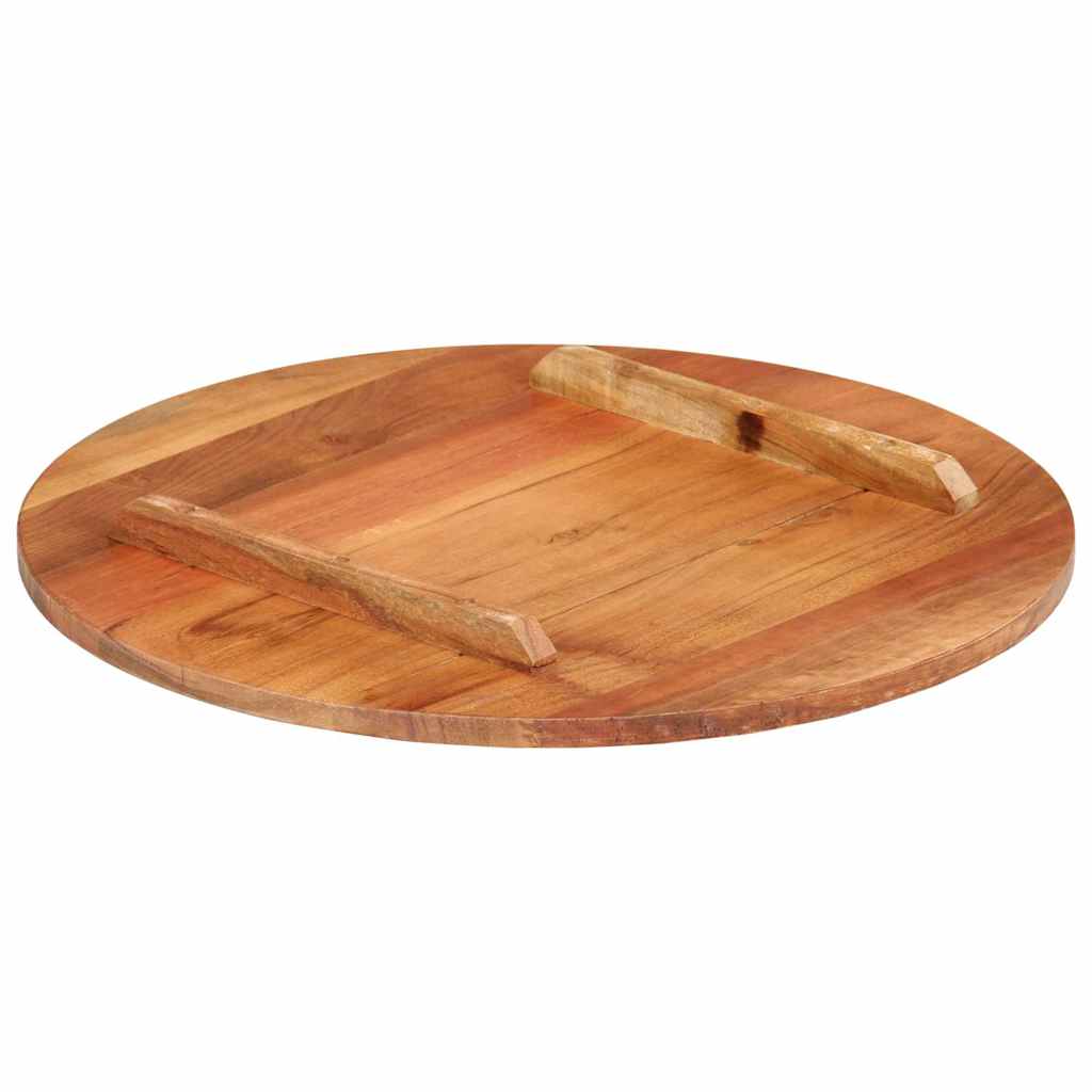 Vidaxl tafelblad rond 15-16 mm 50 cm massief acaciahout