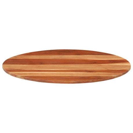 Vidaxl tafelblad rond 15-16 mm 80 cm massief acaciahout