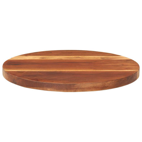 Vidaxl tafelblad rond 25-27 mm 40 cm massief acaciahout