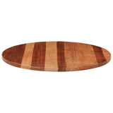 Vidaxl tafelblad rond 25-27 mm 80 cm massief acaciahout