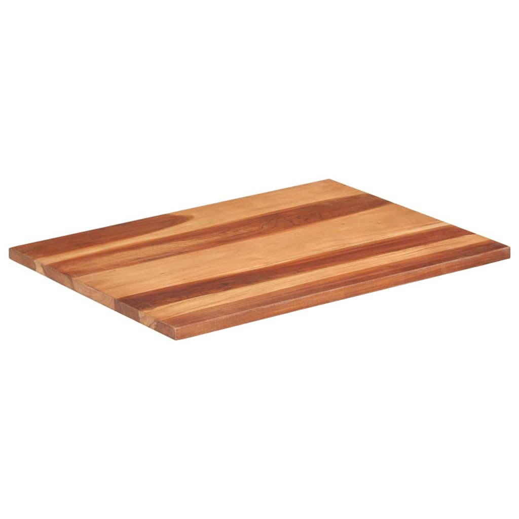 Vidaxl tafelblad 25-27 mm 60x80 cm massief acaciahout