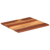Vidaxl tafelblad 25-27 mm 70x80 cm massief acaciahout