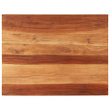 Vidaxl tafelblad 25-27 mm 70x90 cm massief acaciahout