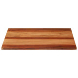 Vidaxl tafelblad 25-27 mm 70x90 cm massief acaciahout