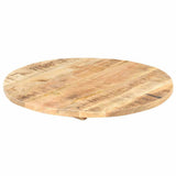 Vidaxl tafelblad rond 25-27 mm 50 cm massief mangohout