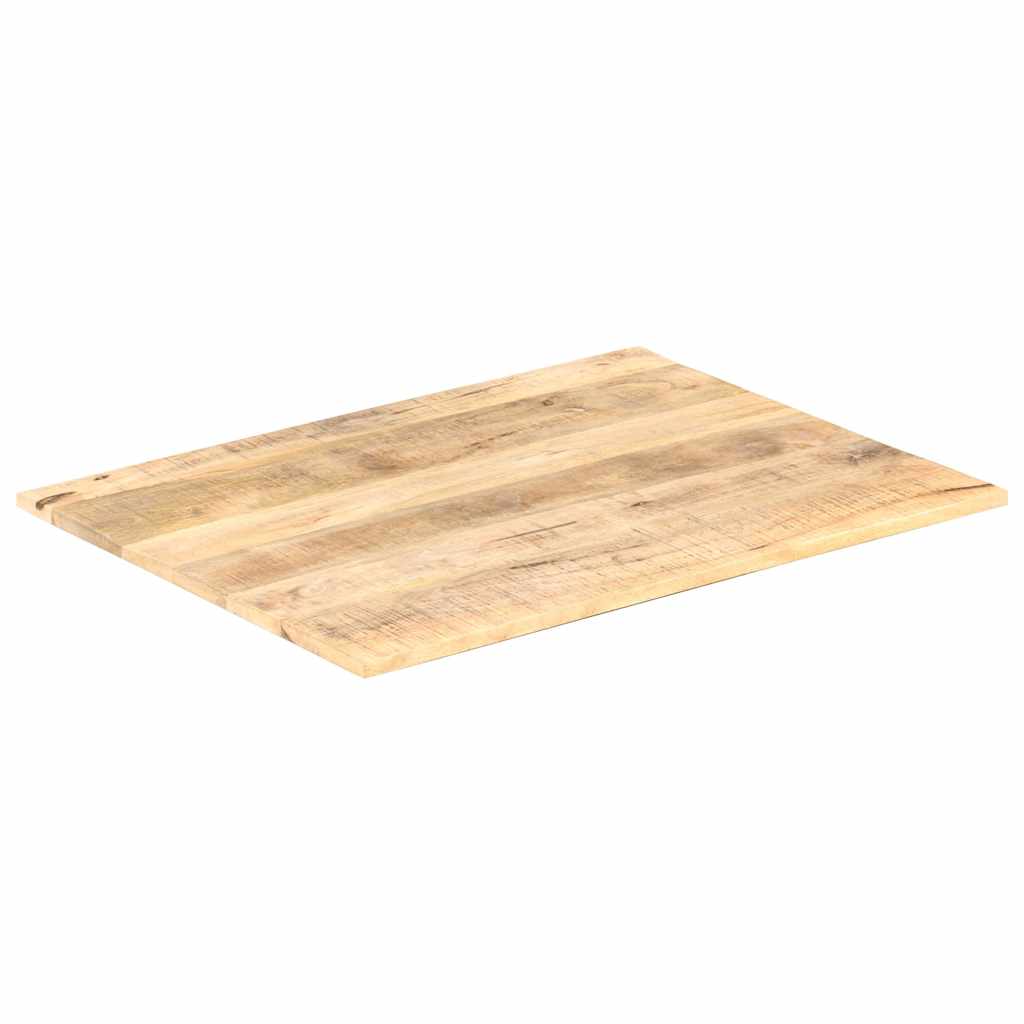 Vidaxl tafelblad 15-16 mm 80x60 cm massief mangohout