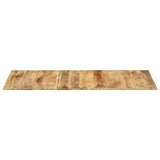 Vidaxl tafelblad 15-16 mm 140x60 cm massief mangohout