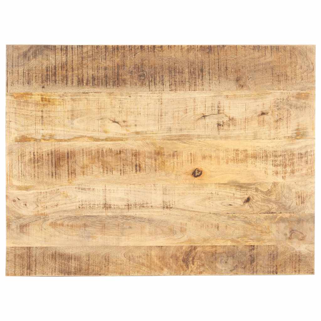 Vidaxl tafelblad 15-16 mm 80x70 cm massief mangohout