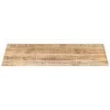 Vidaxl tafelblad 25-27 mm 100x60 cm massief mangohout