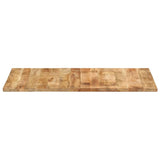 Vidaxl tafelblad 25-27 mm 120x60 cm massief mangohout