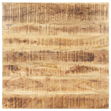Vidaxl tafelblad 25-27 mm 80x80 cm massief mangohout