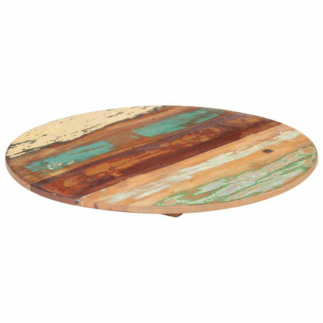 Vidaxl tafelblad rond 15-16 mm 50 cm massief gerecycled hout