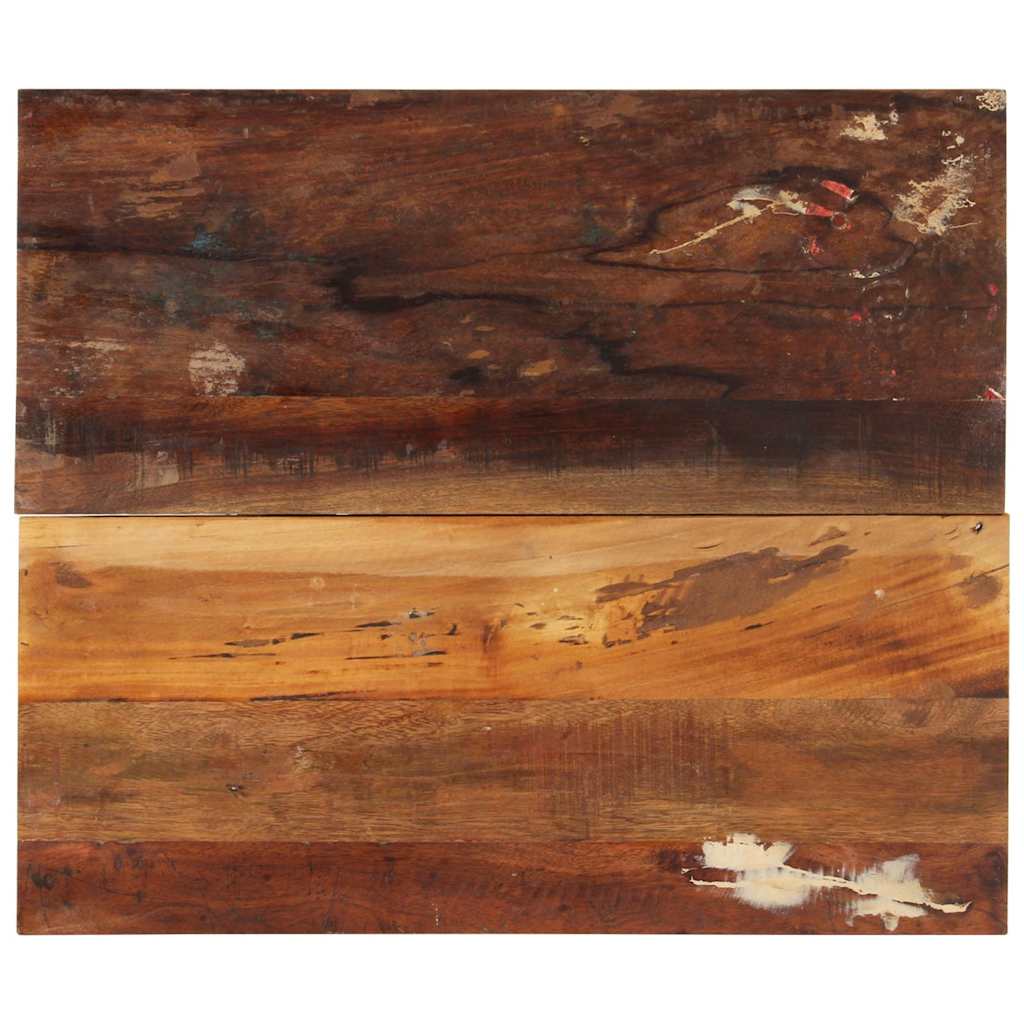 Vidaxl tafelblad rechthoekig 15-16 mm 60x70 cm massief gerecycled hout