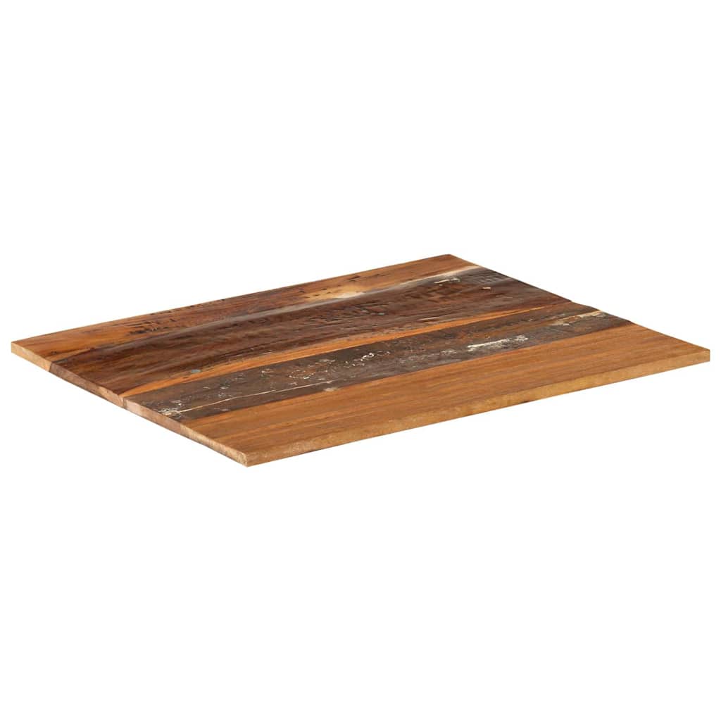 Vidaxl tafelblad rechthoekig 15-16 mm 60x70 cm massief gerecycled hout