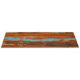 Vidaxl tafelblad rechthoekig 15-16 mm 60x100cm massief gerecycled hout