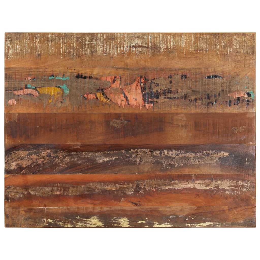Vidaxl tafelblad rechthoekig 15-16 mm 70x90 cm massief gerecycled hout