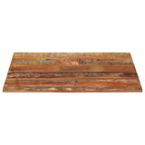 Vidaxl tafelblad rechthoekig 15-16 mm 70x90 cm massief gerecycled hout