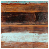 Vidaxl tafelblad vierkant 25-27 mm 80x80 cm massief gerecycled hout