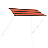 Vidaxl luifel extendable 250x150 cm Orange und Braun