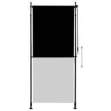 Vidaxl rolgordijn voor buiten 100x270 cm antraciet