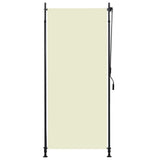 Vidaxl Roller blind for outside 100x270 cm cream