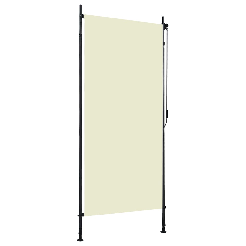 Vidaxl Roller Blind til eksterne 100x270 cm creme