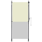 Vidaxl Roller Blind na zewnątrz 100x270 cm krem